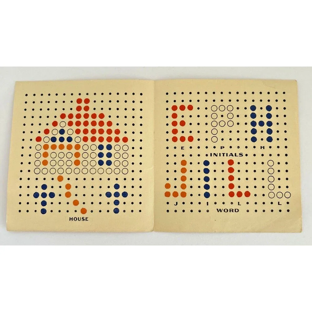 Pegity Game Instructions Parker Brothers Game Instructions Only Vintage